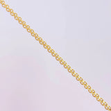 Pulso Chino 2g / 7 1/2 in / 1.95mm Oro Amarillo 18K