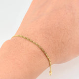 Bismark Bracelet 1.9g / 7 1/2 in / 1.85mm Yellow Gold 18K