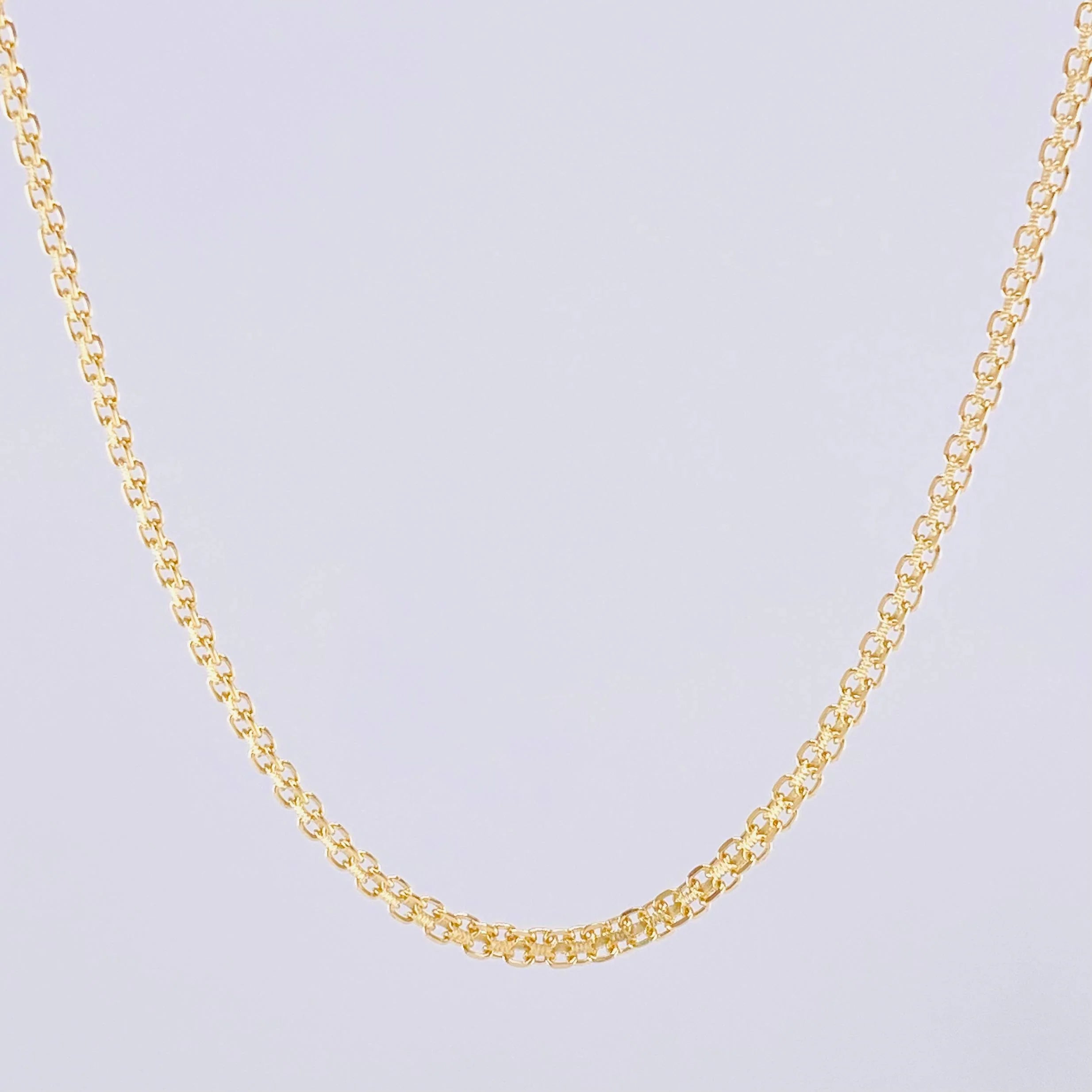 Cadena China 4.65g / 20 in / 1.1mm Oro Amarillo 18K