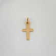 Pendant Cross 0.4g / 3/4 in / Yellow Gold 18K %