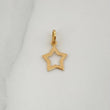 Dije Silueta Estrella 0.25gr / 1/2 in / Oro Amarillo 18K %