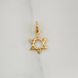 Dije Estrella de David 0.2gr / 1/2 in / Oro Amarillo 18K %