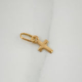 Dije Cruz 0.15gr / 1/2 in / Oro Amarillo 18K %