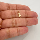 Dije Cruz 0.15gr / 1/2 in / Oro Amarillo 18K %