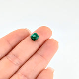 Herraje Morralla Esmeralda Cúbica 6mm *