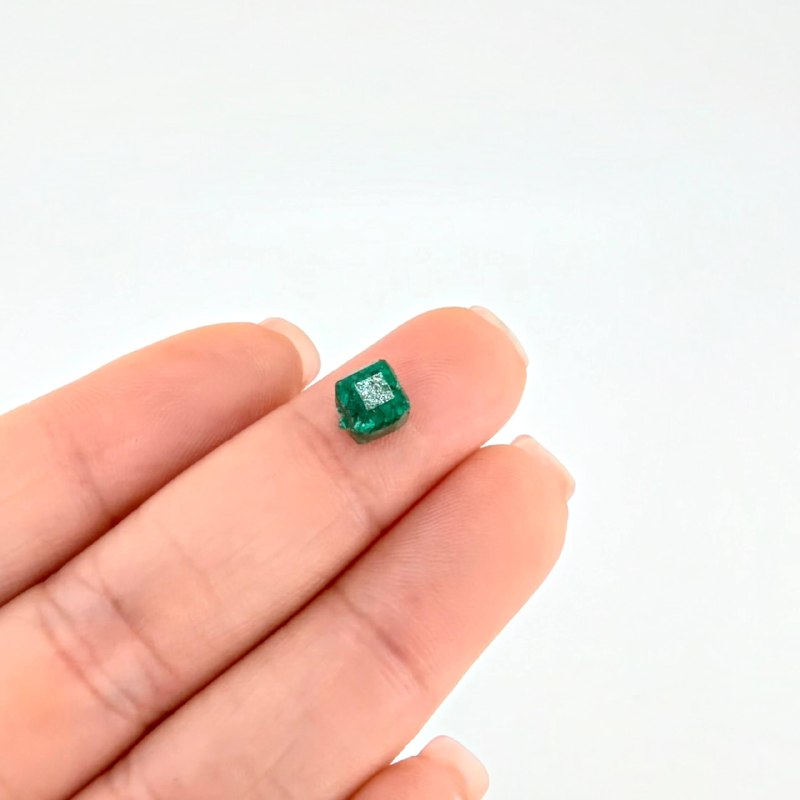 Herraje Morralla Esmeralda Cúbica 5mm ©
