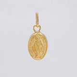 Dije Virgen Milagrosa 0.45gr / 3/4 in / Oro Amarillo 18K ©