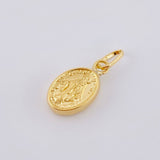 Dije Virgen Milagrosa 0.45gr / 3/4 in / Oro Amarillo 18K ©