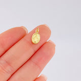 Dije Virgen Milagrosa 0.45gr / 3/4 in / Oro Amarillo 18K ©