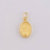 Dije Virgen Milagrosa 0.45gr / 3/4 in / Oro Amarillo 18K ©