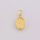 Dije Virgen Milagrosa 0.5 g / 3/4 in Oro Amarillo 18K