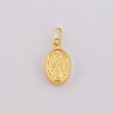 Dije Virgen Milagrosa 0.4gr / 3/4 in / Oro Amarillo 18K ©