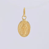 Dije Virgen Milagrosa 0.45gr / 3/4 in / Oro Amarillo 18K ©