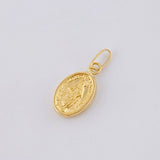 Dije Virgen Milagrosa 0.5 g / 3/4 in Oro Amarillo 18K