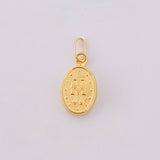 Dije Virgen Milagrosa 0.45gr / 3/4 in / Oro Amarillo 18K ©