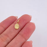 Dije Virgen Milagrosa 0.25gr / 3/4 in / Oro Amarillo 18K ©