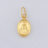 Pendant Miraculous Virgin 0.3g / 3/4 in / Yellow Gold 18K ©