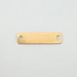 Charm Rectangular 0.35gr / 3/4 in / Yellow Gold 18K