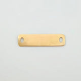 Charm Rectangular 0.35g / 3/4 in / Yellow Gold 18K ©