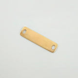 Charm Rectangular 0.35g / 3/4 in / Yellow Gold 18K ©