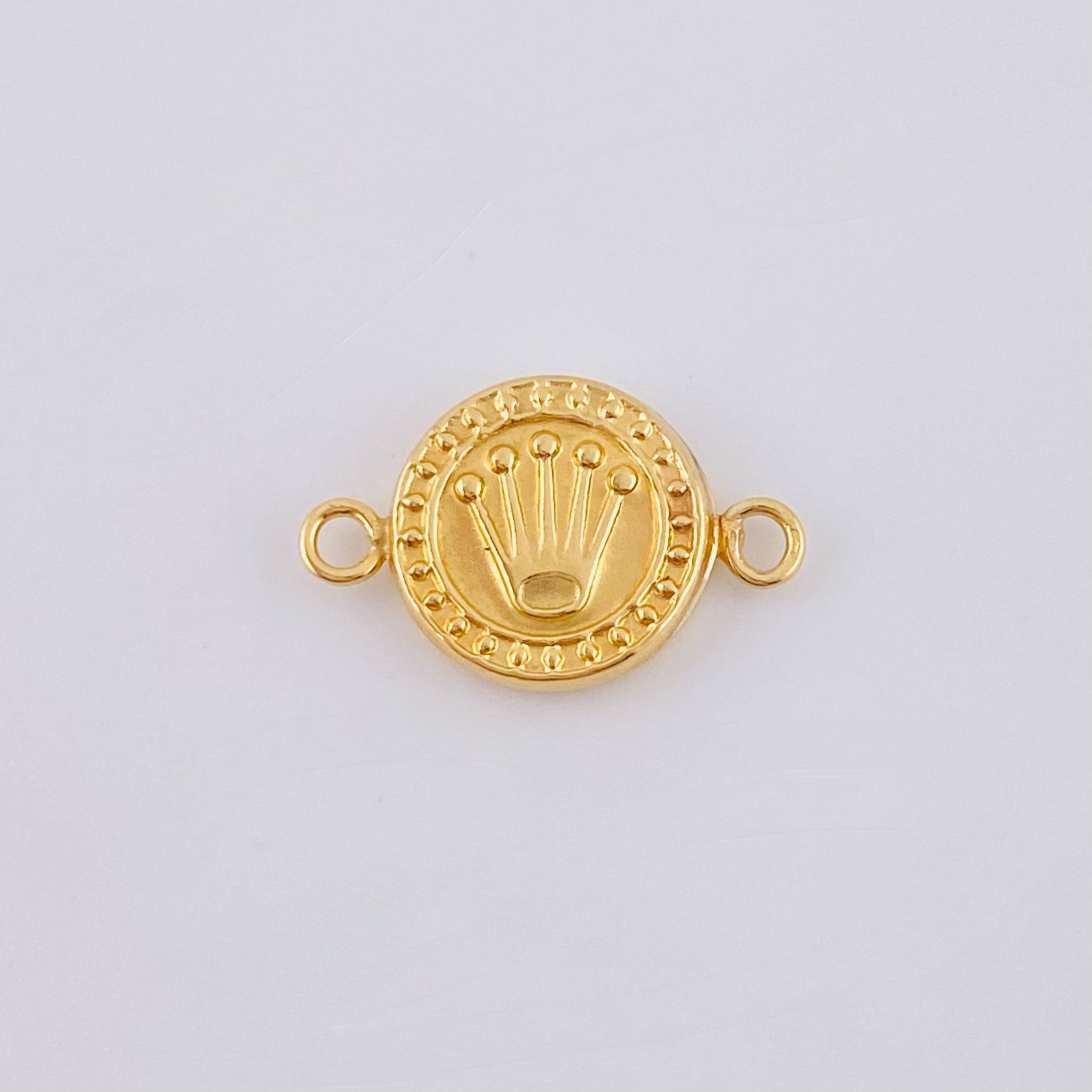 Herraje Corona 0.55gr / 1/2 in / Oro Amarillo 18K ©