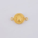 Herraje Corona 0.55gr / 1/2 in / Oro Amarillo 18K ©