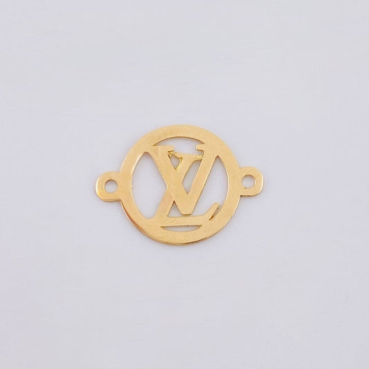 Circle Letter Charm 0.4 g / 3/4 in 18K Yellow Gold