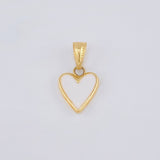 Dije Corazon Puro 0.65gr / 3/4 in / Oro Amarillo 18K ©