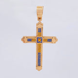 Dije Cruz Rumanic 8.25gr / 2 1/4 in / Oro Rosa 18K ©