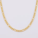 Figaro Chain 7.75g / 24 in / 4.2mm 18K Yellow Gold