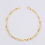 Pulso Figaro 1.4g / 6 3/4 in / 3.4mm Oro Amarillo 18K