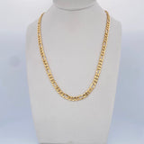 Figaro Chain 6.3gr / 23.8in / +0 18K Gold &