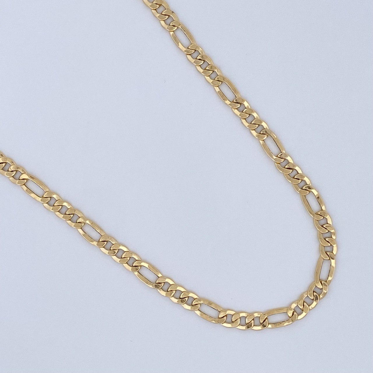 Figaro Chain 11.2gr / 65cm / +0 18K Gold &