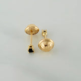 Stud Earrings Four Claws 0.5g / 2.3mm Yellow Gold 18K %