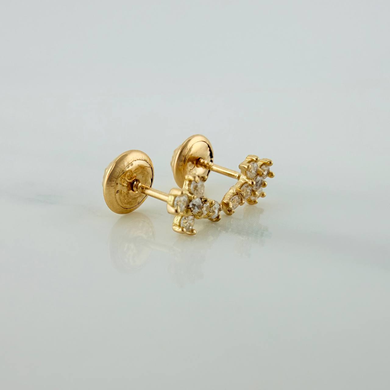 Topos Cruz 0.75gr / 5mm Oro Amarillo 18K %