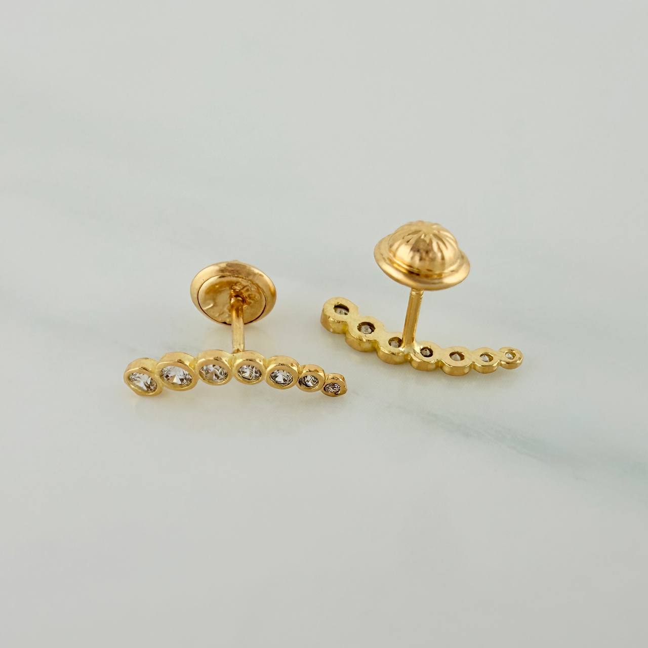 Topos Circulos 1gr / 13.9mm Oro Amarillo 18K %