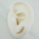 Topos Circulos 1gr / 13.9mm Oro Amarillo 18K %