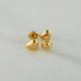 Topos Corazón 0.75gr / 7.2mm Oro Amarillo 18K %