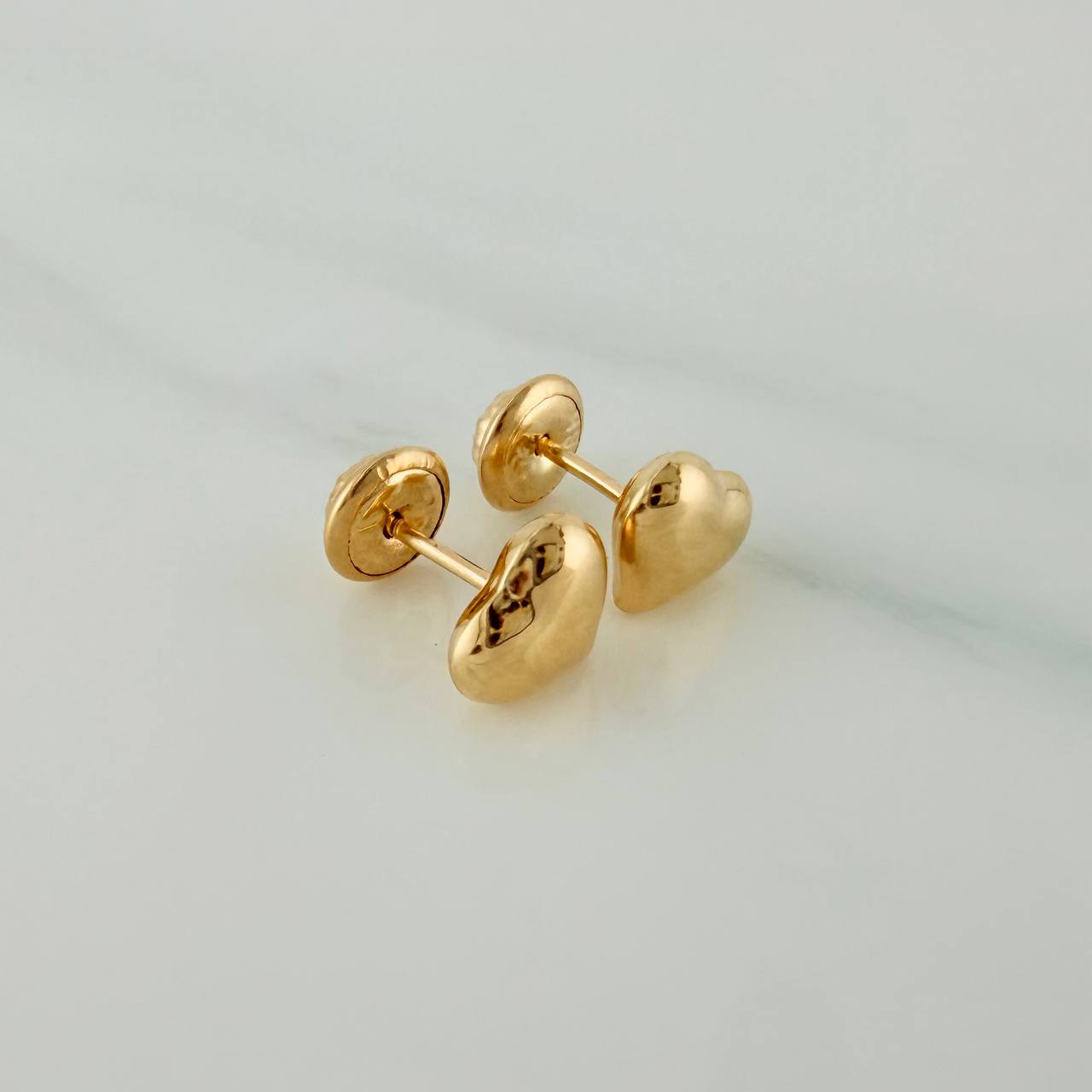 Topos Corazón 0.75gr / 7.2mm Oro Amarillo 18K %