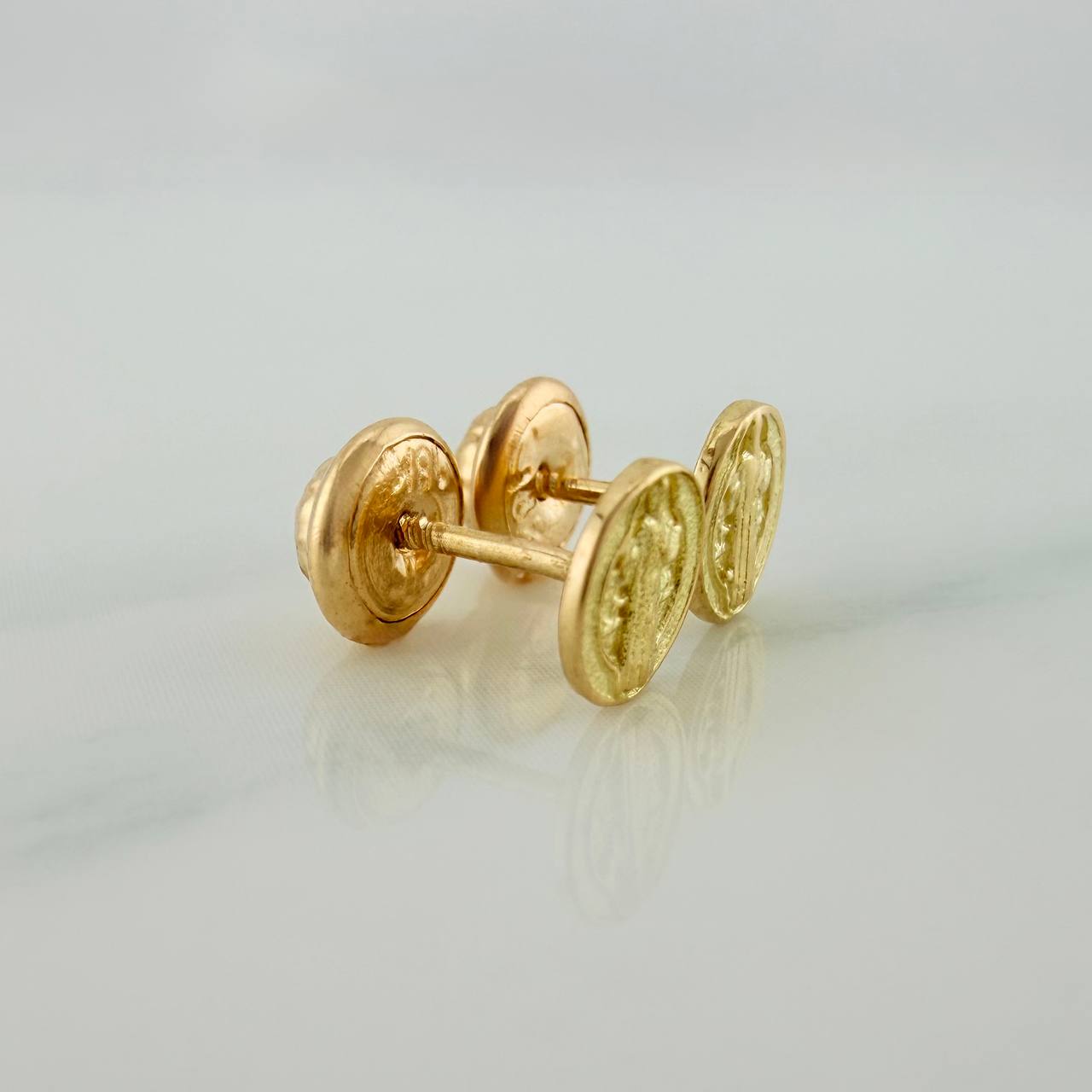 Topos San Benito 0.9gr / 5.8mm Oro Amarillo 18K %