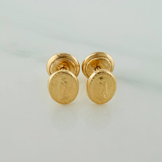 Topos Virgen Guadalupe 0.55gr / 4.6mm Oro Amarillo 18K %