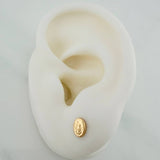 Topos Virgen Guadalupe 0.55gr / 4.6mm Oro Amarillo 18K %