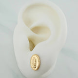 Topos Virgen Guadalupe 0.75gr / 7.4mm Oro Amarillo 18K %