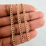 Cuban Links 5.6g / 28 1/2 in / 3.2mm Yellow Gold +1 18K $