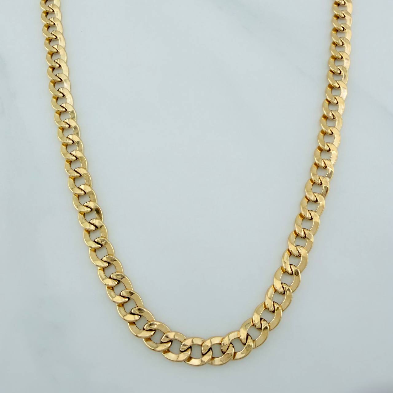 Cuban Links 9.05g / 28 1/4 in / 4.1mm Yellow Gold +1 18K $
