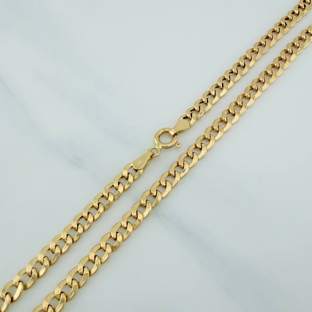 Cuban Links 9.05g / 28 1/4 in / 4.1mm Yellow Gold +1 18K $