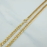 Cadena Cubana 7.8 g / 24 in / 4.05 mm Oro Amarillo 18K