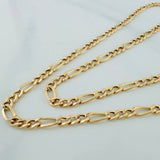 Figaro Chain 4.6g / 27 1/2 in / 3.5mm Yellow Gold +1 18K $