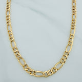 Figaro Chain 7.75g / 28 1/4 in / 4.6mm Yellow Gold +1 18K $