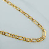 Figaro Chain 8g / 23 3/4 in / 4.3mm Yellow Gold +1 18K $